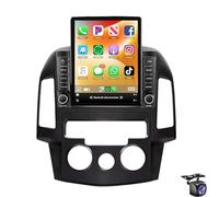 Android 15 Car Radio Head Unit for Hyun-dai i30 2007-2012,9.7" Touch Screen Car Stereo with CarPlay Android Auto Bluetooth WiFi HiFi & EQ GPS Navigation + AHD Backup Camera(Size:A,Color:TS400)