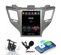 Android 15 Car Radio Navi for H-yundai IX35(2015-2018)9.7"Touchcreen DVD Multimedia Player with Wireless Carplay GPS Navigation FM BT Receiver 5G-WiFi HIFI SWC DSP MIC,4G+64G