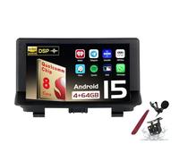 Android 15 Car Radio Sat Navi for A-udi Q3(2011-2018) 9 Inch Head Unit Tablet Pad Multimedia Player with Wireless Carplay Android Auto GPS Navigation FM RDS BT 5G-WiFi SWC DSP,M500S