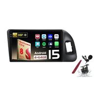 Android 15 Car Radio Sat Navi for A-udi Q5(2005-2017) 9 Inch Head Unit Tablet Pad Multimedia Player with Wireless Carplay Android Auto GPS Navigation FM RDS BT 5G-WiFi SWC DSP,M500S