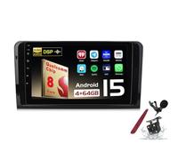 Android 15 Car Radio Sat Navi for B-enz ML/GL-Class W164 X164(2005-2009) 9 Inch Head Unit Tablet Pad Multimedia Player with Wireless Carplay GPS Navigation FM RDS BT 5G-WiFi SWC DSP,M500S