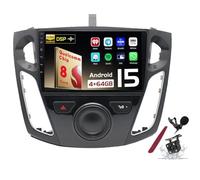 Android 15 Car Radio Sat Navi for F-ord Focus 3(2011-2015) 9 Inch Touchscreen Multimedia Player with Wireless Carplay GPS Navigation FM RDS Bluetooth 5G-WiFi SWC DSP,M200S