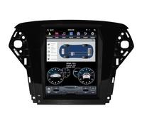 Android 15 Car Radio Sat Navi for F-ord Mondeo(2007-2012)10.4 Inch Touchcreen Multimedia Player with Wireless Carplay 2 Din GPS Navigation FM RDS BT 5G-WiFi SWC DSP,8G+256G
