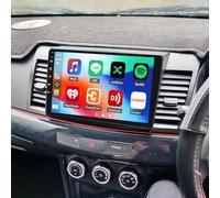 Android 15 Car Radio Stereo Compatible for Mitsubish Lancer 2007-2012 10in IPS Touch Screen 2+64G Car Radio Receiver with Wireless Carplay Android Auto GPS Navi Bluetooth Wifi HiFi SWC Backup Camera