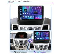 Android 15 Car Radio Video Multimedia Player,9 Inch Touch Screen Radio For Ford Fiesta 2009-2014 Plug And Play Car Accessories with Bluetooth And Navigation And,HM603