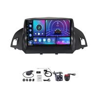 Android 15 Car Radio Video Multimedia Player,9 Inch Touch Screen Radio For Ford Kuga Escape 2013-2016 Plug And Play Car Accessories with Bluetooth And Navigation And,HM606
