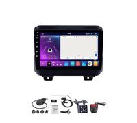 Android 15 Car Radio Video Multimedia Player,9 Inch Touch Screen Radio For Jeep Renegade 2014-2018 Plug And Play Car Accessories with Bluetooth And Navigation And,HM611