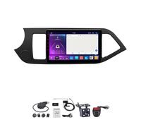 Android 15 Car Radio Video Multimedia Player,9 Inch Touch Screen Radio For Kia Morning Picanto 2012-2015 Plug And Play Car Accessories with Bluetooth And Navigation And,HM607