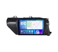 Android 15 Car Stereo 10-inch Touch Screen Car Radio for Toyota Hilux RHD 2015-2023 Android Auto Double Din with GPS Navigation Bluetooth FM Support Mirror Link Backup Camera