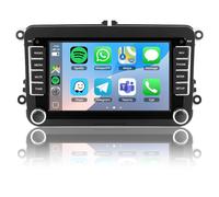 Android 15 Car Stereo 4+64G Radio for VW Amarok Beetle Bora Caddy Polo Golf Passat Seat Skoda Touran Magotan Vento, Wireless CarPlay Android Auto, Bluetooth5.4 WiFi 6, GPS Navi, DSP