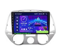Android 15 Car Stereo 9-inch Touch Screen Car Radio for Hyundai i20 2008-2012 Android Auto Double Din with GPS Navigation Bluetooth FM Support Mirror Link Backup Camera