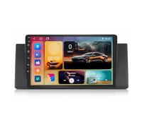 Android 15 Car Stereo for BMW X5 E39 E53 1999-2006 9'' IPS Touch Screen Car Radio with Wireless Carplay/Android Auto,GPS, WiFi, Bluetooth，Support OBD2/DVR/DSP(H5 4G+64G)