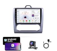 Android 15 Car Stereo for Ford Focus 2004-2011 | 9" Capacitive Touchscreen | CarPlay/Android Auto | 8-Core 4G GPS Navigation | Bluetooth 5.0 | Plug & Play