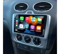 Android 15 Car Stereo for Ford Focus MK2 2004-2011 GPS Navi Head Unit, 9 inch Touchscreen Double Din Radio for Focus Mk2/Mk3 Carplay Android Auto Radio Bluetooth FM/RDS Backup Camera Mirror Link 4+64G