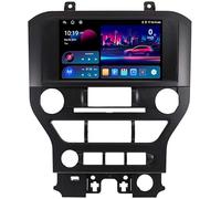Android 15 Car Stereo for Ford Mustang 2015-2018, 9 Inch HD Touch Screen Car Radio Video Multimedia Player with Bluetooth And Navigation And Backup Camera,8 Core 4G+Wifi 12G+256G