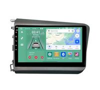 Android 15 Car Stereo for Honda civic 2012-2015 9'' IPS Touch Screen Car Radio with Wireless Carplay/Android Auto,GPS, WiFi, Bluetooth，Support OBD2/DVR/DSP(A1 1G+32G)