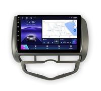 Android 15 Car Stereo,for Honda Fit Jazz 2002-2008 9'' IPS Touch Screen Car Radio with Wireless Carplay/Android Auto,GPS, WiFi, Bluetooth，Support OBD2/DVR(B,H5 4G+64G)