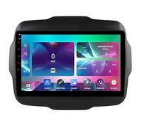 Android 15 Car Stereo for Jeep Renegade 2014-2018, 9 Inch HD Touch Screen Car Radio Video Multimedia Player with Bluetooth And Navigation And Backup Camera,8 Core 4G+Wifi 2G+32G