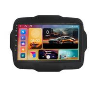 Android 15 Car Stereo,for Jeep Renegade 2014-2018 9'' IPS Touch Screen Car Radio with Wireless Carplay/Android Auto,GPS, WiFi, Bluetooth,Support OBD2/DVR/DSP(H8 8G+256G)