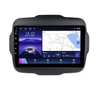 Android 15 Car Stereo,for Jeep Renegade 2016-2020 9'' IPS Touch Screen Car Radio with Wireless Carplay/Android Auto,GPS, WiFi, Bluetooth，Support OBD2/DVR(H8 8G+256G)