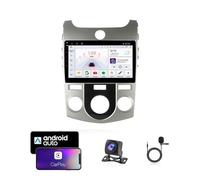 Android 15 Car Stereo for Kia Forte 2010-2014 | 9" Capacitive Touchscreen | CarPlay/Android Auto | GPS Navigation | 4G LTE/Wi-Fi | Octa-Core | Plug & Play | Steering Wheel Control