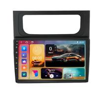 Android 15 Car Stereo for VW Volkswagen Touran 2011-2015 9'' IPS Touch Screen Car Radio with Wireless Carplay/Android Auto,GPS, WiFi, Bluetooth，Support OBD2/DVR/DSP(A1 1G+32G)
