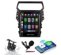 Android 15 Car Stereo Navi for F-ord Explorer(2011-2019)12.1"Touchcreen DVD Multimedia Player with Wireless Carplay GPS Navigation FM BT Receiver 5G-WiFi HIFI SWC DSP MIC,8G+256G