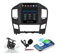 Android 15 Car Stereo Navi for H-yundai H1(2017+)9.7"Touchcreen DVD Multimedia Player with Wireless Carplay GPS Navigation FM BT Receiver 5G-WiFi HIFI SWC DSP MIC,4G+64G