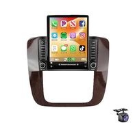 Android 15 Car Stereo Radio for Ch-evrolet Tahoe GMC 2007-2012 with Wireless CarPlay Android Auto 9.7'' IPS Touchscreen TouchScreen WiFi GPS Mirror Link Bluetooth FM RDS EQ SWC Backup Cam(Color:TS100)
