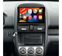 Android 15 Car Stereo Radio for Honda CRV 2001-2006 with Wireless CarPlay & Android Auto, 2 DIN 9" Touch Carplay Screen for Car, Bluetooth/WiFi/GPS/FM/RDS/DAB+/SWC/Backup Camera/Mic 2+64G