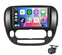 Android 15 Car Stereo Radio For K-ia Soul 2014-2019 9 Inch Wireless Carplay Android Auto Car Stereo Player With AHD Backup Camera Mic Mirror Link Bluetooth GPS Navigation FM/RDS SWC(Size:L100)