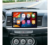 Android 15 Car Stereo Radio for Mitsubish Lancer 2007-2012 with Wireless CarPlay & Android Auto, 10" Touch Carplay Screen for Car, Bluetooth/WiFi/GPS/FM/RDS/SWC/Backup Camera/Mic 2+64G