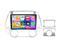 Android 15 car stereos for Hyundai i20 2012-2014 with Wireless Carplay & Android Auto Car Radio with Bluetooth FM GPS Sat Nav SWC AHD Backup Camera(S-1(2G+32G))