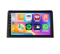 Android 15 car stereos for Hyundai Sonata 7 2017-2019 with Wireless Carplay & Android Auto Car Radio with Bluetooth FM GPS Sat Nav SWC AHD Backup Camera(S-6(8G+128G))