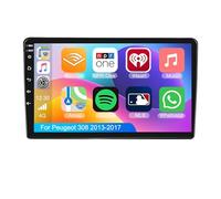 Android 15 car stereos for Peugeot 308 2013-2017 with Wireless Carplay & Android Auto Car Radio with Bluetooth FM GPS Sat Nav SWC AHD Backup Camera(S-6(8G+128G))