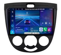 Android 15 Double Din Car Radio for Chevrolet Optra Buick Excelle HRV 2003-2008, Wireless Carplay Android Auto Bluetooth GPS Navi WiFi FM RDS Backup Camera,8 Core 4G+Wifi 12G+256G