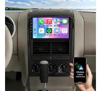 Android 15 Double Din Car Stereo Radio for Ford Explorer 2006-2010, GPS Navi Head Unit 2 Din for Carplay Android Auto 10.1" HD Touch Screen DAB+ Bluetooth WiFi RDS SWC DVR Backup Camera 4+64G