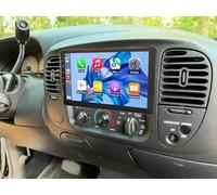 Android 15 Double Din Car Stereo Radio for Ford F150 1997-2004, GPS Head Unit 2 Din for Carplay Android Auto 10.1" HD Touch Screen DAB+ BT WiFi RDS SWC DVR Split Screen Backup Camera 2+64G