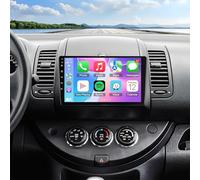 Android 15 Double Din Car Stereo Radio for Nissan Note 2006-2013, GPS Navi Head Unit 2 Din for Carplay Android Auto 10.1" HD Touch Screen DAB+ Bluetooth WiFi RDS SWC DVR Backup Camera 4+64G