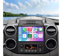 Android 15 Double Din Car Stereo Radio for Peugeot Partner 2008-2018, GPS Head Unit 2 Din for Carplay Android Auto 10.1" HD Touch Screen DAB+ Bluetooth WiFi RDS SWC DVR Backup Camera 2+64G