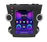 Android 15 Dual Din Car Stereo 9.7"Touch Screen Car For Toyota Highlander 2007-2013 with Bluetooth GPS Navigation FM Radio Plug and Play Support Carplay Android Auto Reverse Camera