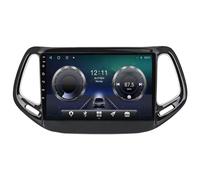 Android 15 Dual Din Car Stereo 9"touch Screen Car for Jeep Compass 2017 2018 With Bluetooth Gps Navigation Fm Radio Plug and Play Support Carplay Android Auto Reverse Camera,M109