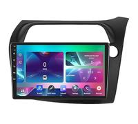 Android 15 Dual Din Car Stereo for Honda Civic hatchback RHD 2006-2011, Plug and Play 9 Inch Touch Screen Bluetooth FM Radio Receiver Support WiFi Connection,8 Core 4G+Wifi 8G+128G