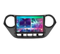 Android 15 Dual Din Car Stereo for Hyundai I10 2014-2017, Plug and Play 9 Inch Touch Screen Bluetooth FM Radio Receiver Support WiFi Connection,8 Core 4G+Wifi 8G+256G