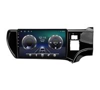 Android 15 Dual Din Car Stereo for Toyota Aqua RHD 2011-2017, Plug and Play 9 Inch Touch Screen Bluetooth FM Radio Receiver Support WiFi Connection,8 Core 4G+Wifi 8G+256G
