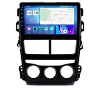 Android 15 Dual Din Car Stereo for Toyota Vios 2017-2020 RHD, Plug and Play 9 Inch Touch Screen Bluetooth FM Radio Receiver Support WiFi Connection,8 Core 4G+Wifi 2G+32G