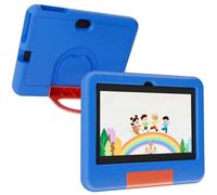 android 15 tablet for kids, 7 inch tablet for kids, 8GB RAM 32GB ROM for toddlers with case, quad-core processor, IPS 1024x600 display, parental control