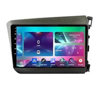 Android 15 Touch Screen Car Stereo 9 Inch Dual Din Car Stereo Radio for Honda Civic RHD 2012-2016, Plug and Play with GPS Navigation Bluetooth FM,8 Core 4G+Wifi 4G+64G
