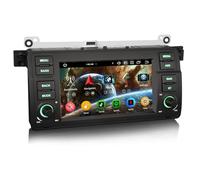 Android 16 DAB+ Head Unit Satnav for BMW 3er E46 320 325 Rover 75 MG ZT GPS Radio Wireless Apple Carplay Android Auto WiFi 4G USB Bluetooth 5.0 AM/FM RDS 7 inch HD Touchscreen 8 Core 4GB RAM 64GB ROM