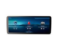Android 16 Qualcomm 8 Core 8GB+128GB Head Unit for Mercedes Benz A/GLA/CLA Class W176 X156 C117 NTG 5.0/5.1/5.2 Satnav Wireless Carplay Android Auto WiFi 4G USB Bluetooth COMAND DAB+ 12.3" Touchscreen
